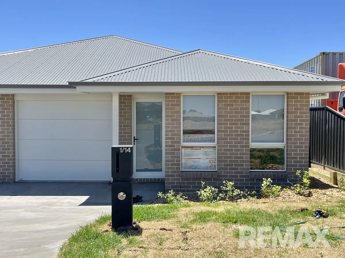 Main view of Homely semi-detached listing, 1/14 Flintwood Street, Forest Hill NSW 2651