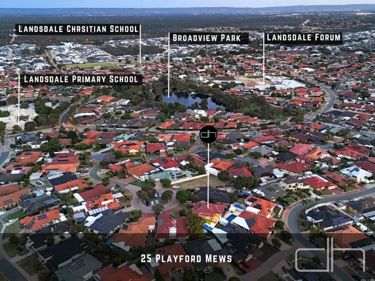 Second view of Homely house listing, 25 Playford Mews, Landsdale WA 6065
