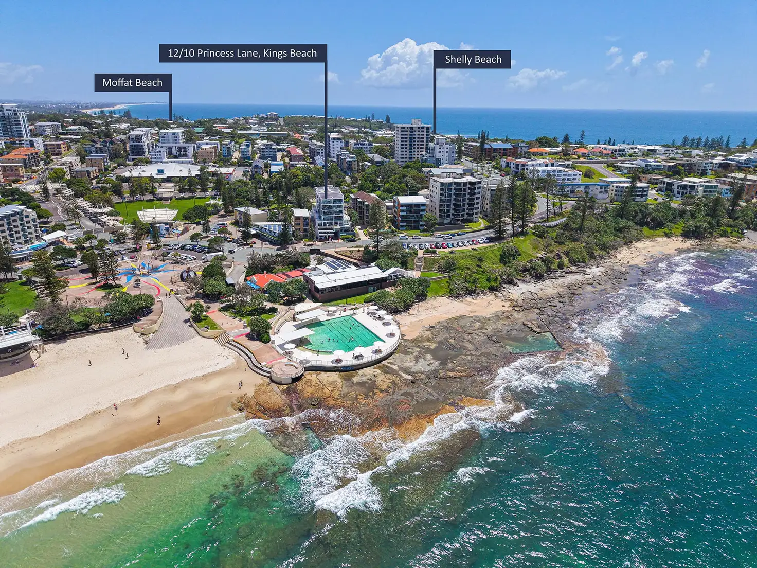 Main view of Homely unit listing, 12/10 Princess Lane, Kings Beach QLD 4551