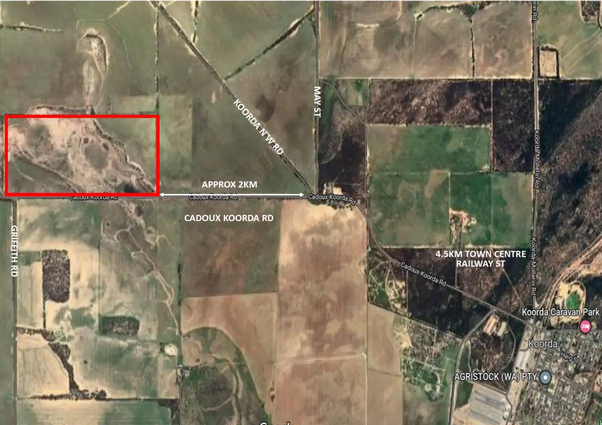 Main view of Homely land listing, LOT 562 Koorda Wongan Hills Road, Badgerin Rock WA 6475