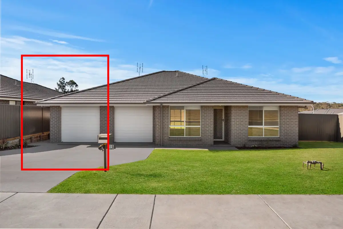 Main view of Homely semi-detached listing, 15A Beryl Drive, Rutherford NSW 2320