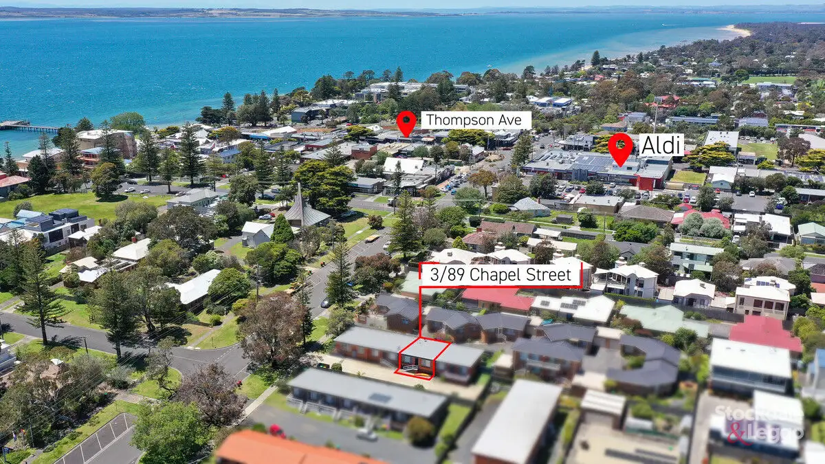 Main view of Homely unit listing, 3/89 Chapel Street, Cowes VIC 3922