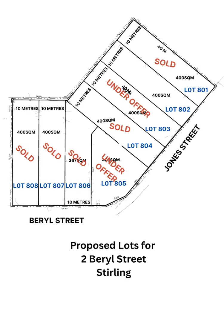 Second view of Homely land listing, LOT 802, 2 Beryl Street, Stirling WA 6021