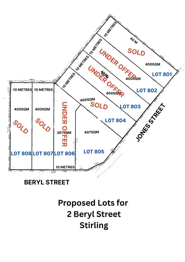 Main view of Homely land listing, LOT 803, 2 Beryl Street, Stirling WA 6021