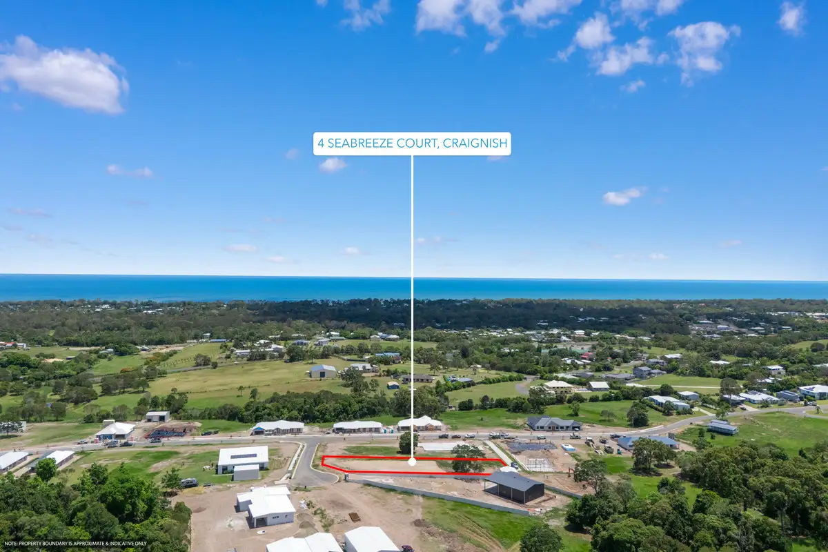 Main view of Homely land listing, 4 Sea Breeze Court, Craignish QLD 4655