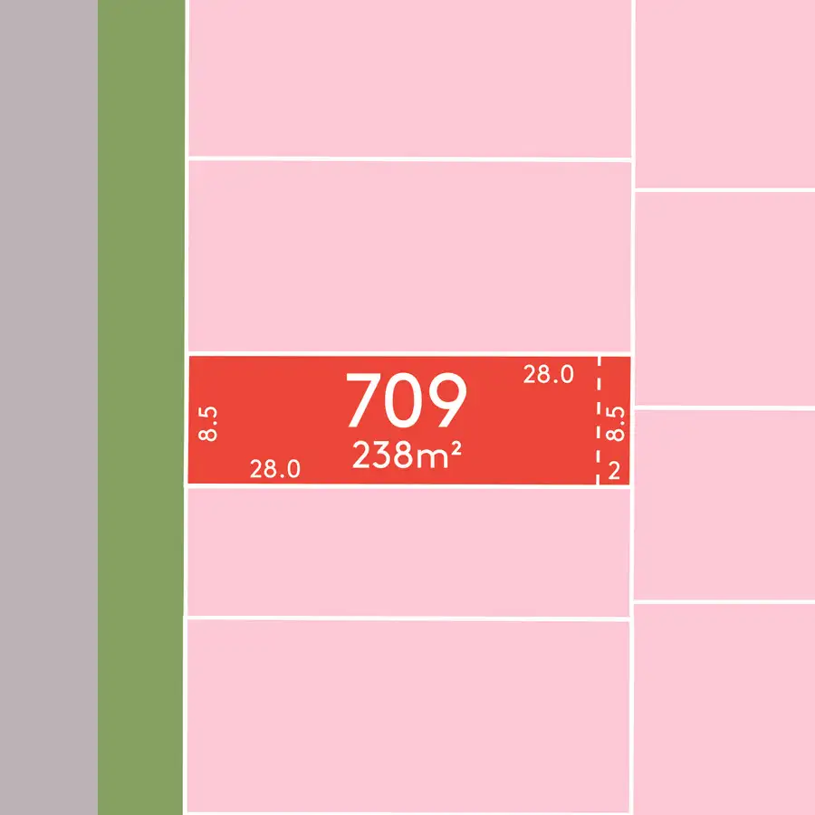 Main view of Homely land listing, LOT 709 Tuition Drive, Clyde North VIC 3978