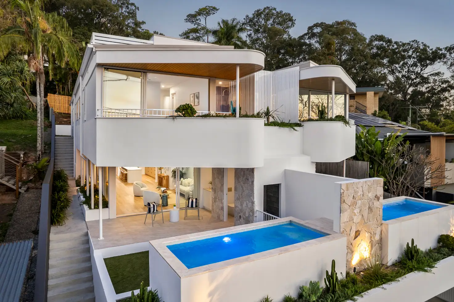 Main view of Homely townhouse listing, 1/64 West Burleigh Road, Burleigh Heads QLD 4220