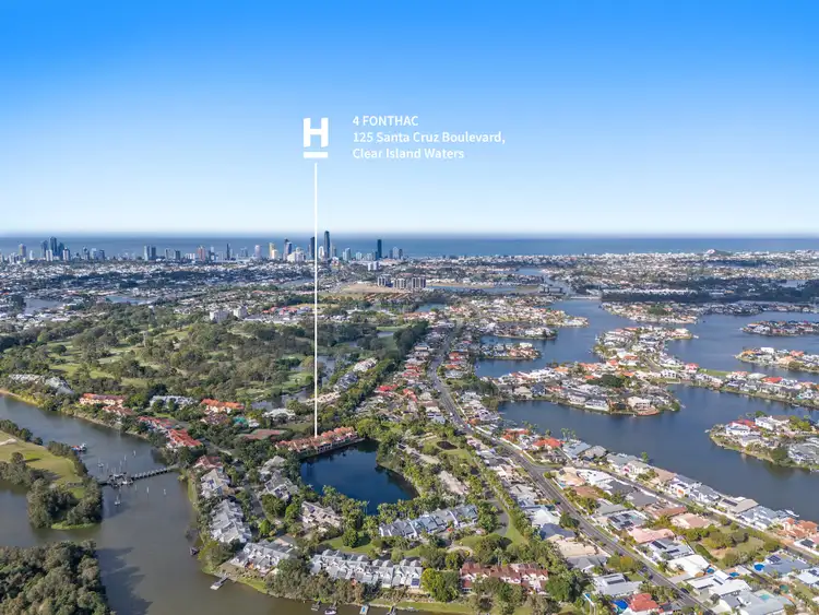 4 Fonthac/125 Santa Cruz Boulevard, Clear Island Waters QLD 4226