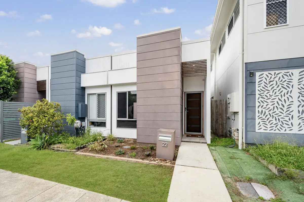 Main view of Homely semi-detached listing, 22 Beagle Street, Fitzgibbon QLD 4018