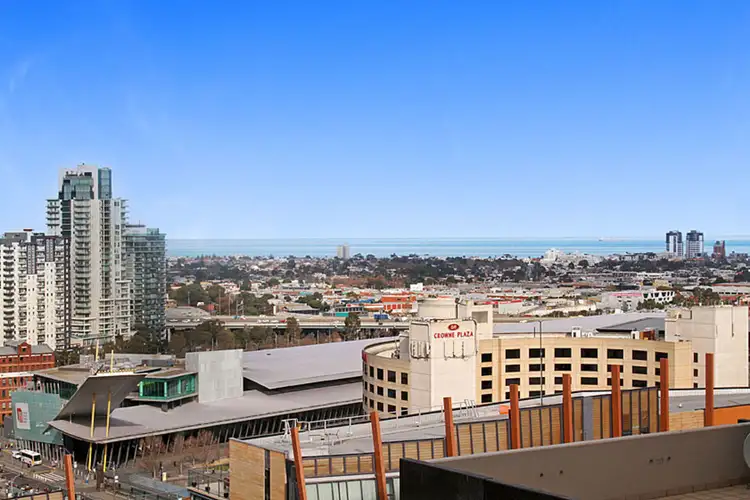 Second view of Homely apartment listing, 2210/8 Downie Street, Melbourne VIC 3000