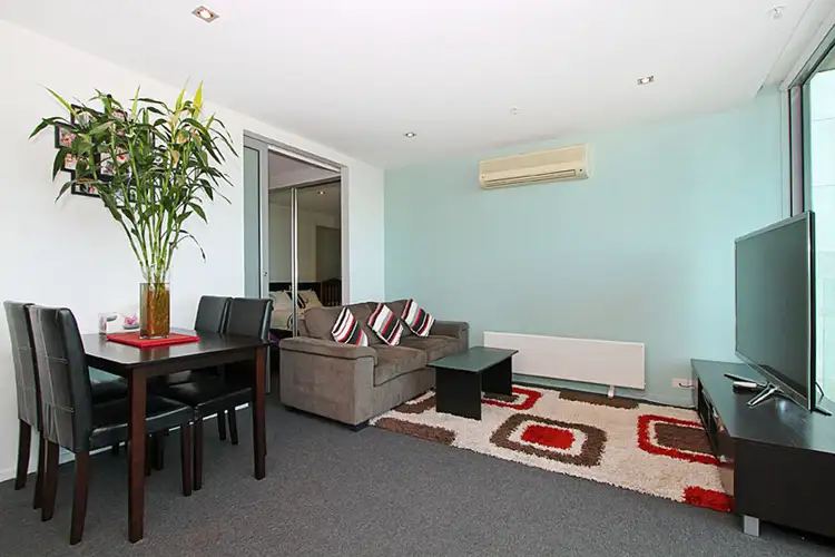Third view of Homely apartment listing, 2210/8 Downie Street, Melbourne VIC 3000