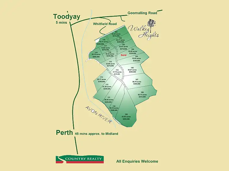 Fifth view of Homely land listing, LOT 110, Nockdominie Road Whitfield Road, Toodyay WA 6566
