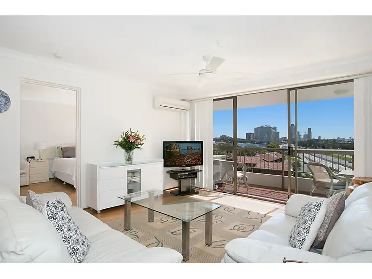 Main view of Homely apartment listing, 25 Kings Row South, Commodore Drive, Paradise Waters QLD 4217