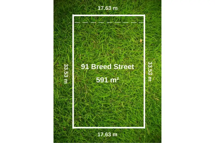 Main view of Homely land listing, 91 Breed Street, Traralgon VIC 3844
