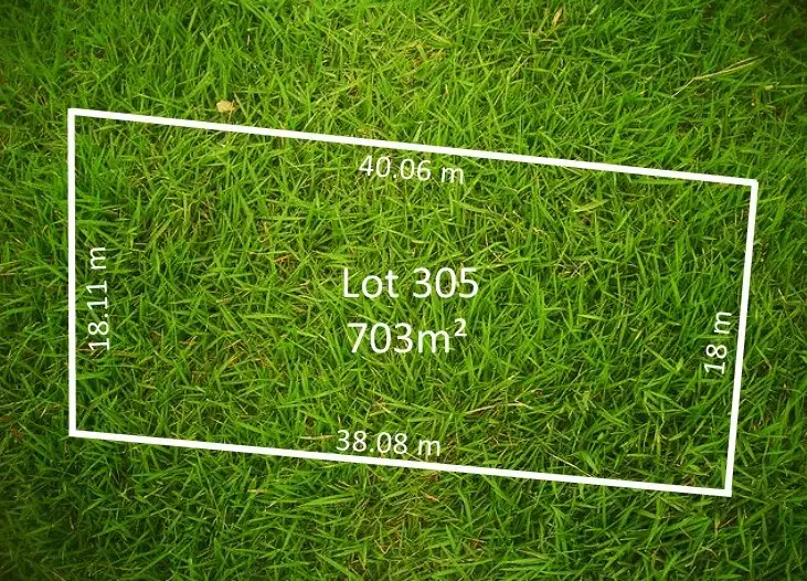 Main view of Homely land listing, LOT 305 Jersey Street, Traralgon VIC 3844