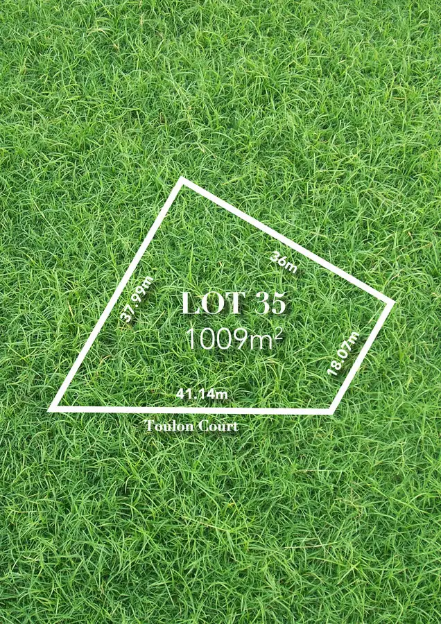 Main view of Homely land listing, LOT 35, 1 Toulon Court, Winchelsea VIC 3241