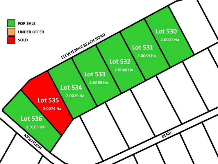 Lot 535 Eleven Mile Beach Road, Pink Lake WA 6450