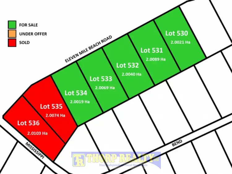 Main view of Homely rural property listing, Lot 534 Eleven Mile Beach Road, Pink Lake WA 6450
