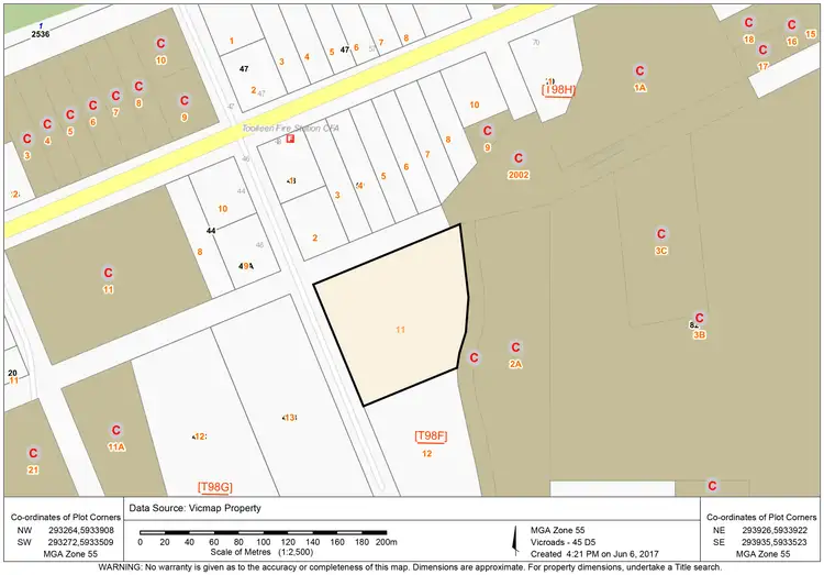 Main view of Homely land listing, LOT CA 11, Sec 28 Cornella-Toolleen Road, Toolleen VIC 3551