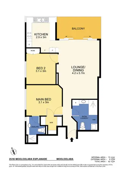 Seventh view of Homely apartment listing, 25/95 The Esplanade, Mooloolaba QLD 4557
