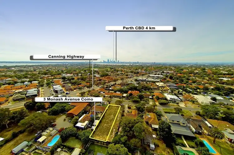 Third view of Homely land listing, 3 Monash Avenue, Como WA 6152