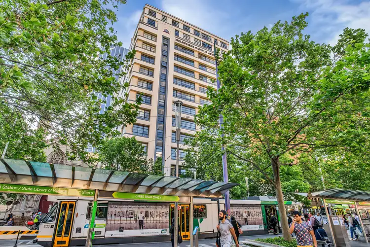 Main view of Homely apartment listing, 406/339 Swanston Street, Melbourne VIC 3000