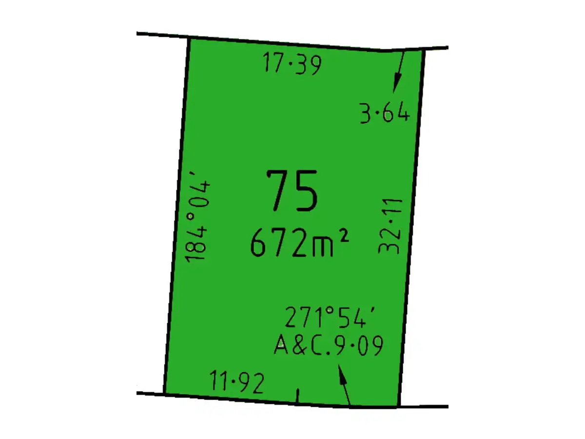 Main view of Homely land listing, LOT 75 Morgan Street, Sale VIC 3850