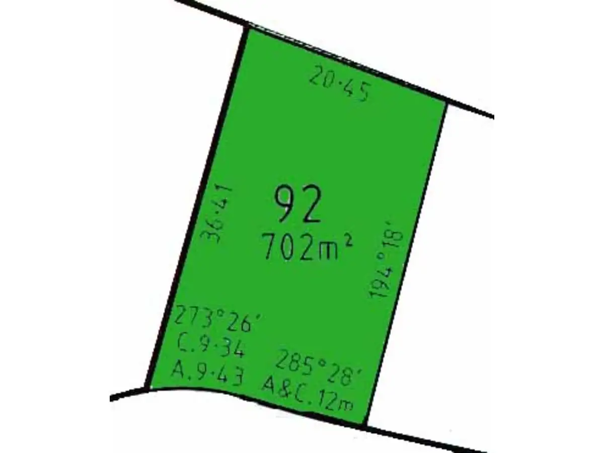 Main view of Homely land listing, Lot 92 Morgan Street, Sale VIC 3850
