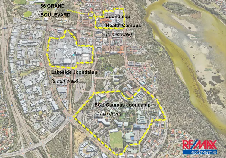 Third view of Homely apartment listing, 3/56 Grand Boulevard, Joondalup WA 6027