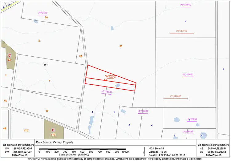 Second view of Homely land listing, LOT CA 8A & 8B Axedale-Crosbie Road, Toolleen VIC 3551