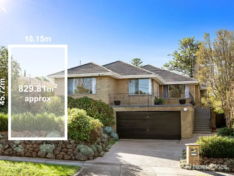 Main view of Homely house listing, 5 Greenwood Street, Doncaster VIC 3108