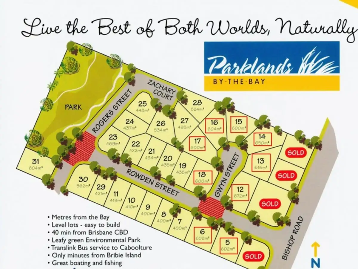 Main view of Homely land listing, 42 Bishop Road, Beachmere QLD 4510