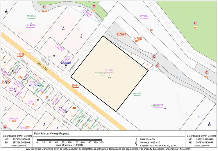 Second view of Homely land listing, 62-76 Kilmore Road, Heathcote VIC 3523