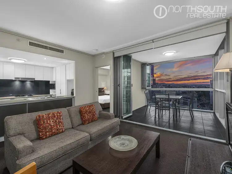 Second view of Homely apartment listing, 3201/108 Albert Street, Brisbane City QLD 4000