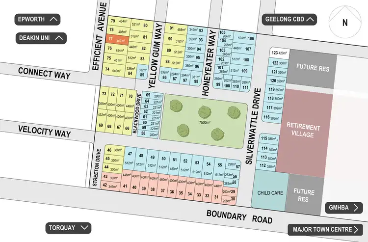 Main view of Homely land listing, LOT 77 Efficient Avenue, Mount Duneed VIC 3217