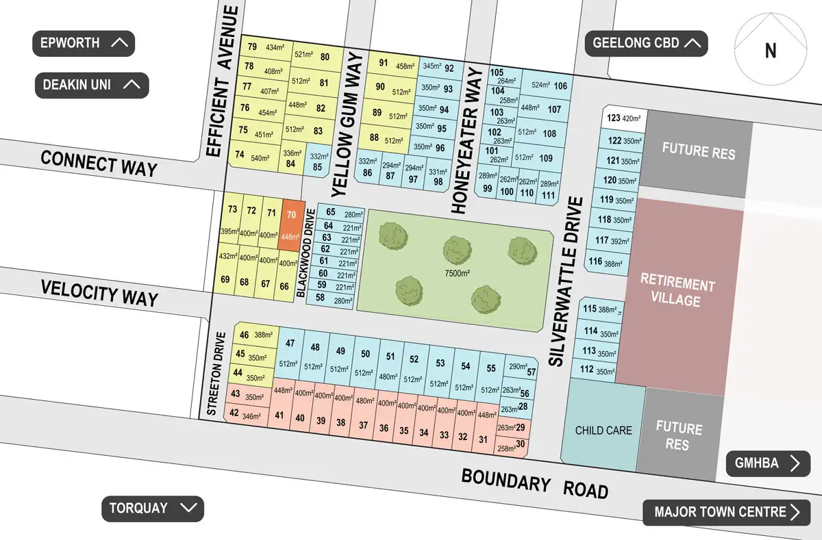 Main view of Homely land listing, LOT 70 Connect Way, Mount Duneed VIC 3217