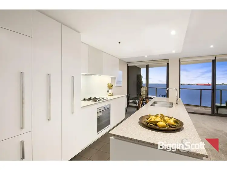 Second view of Homely apartment listing, 801/155 Beach Street, Port Melbourne VIC 3207