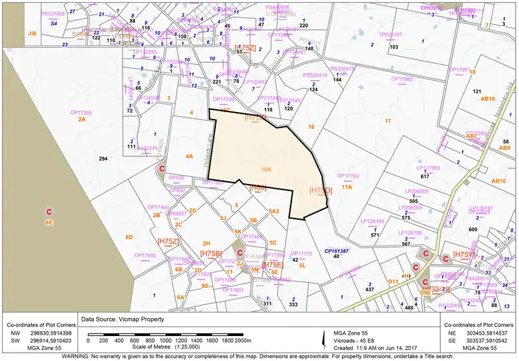 Fifth view of Homely land listing, LOT 17, 17A, 16, 16A, 294 Hylands Lane, Heathcote VIC 3523