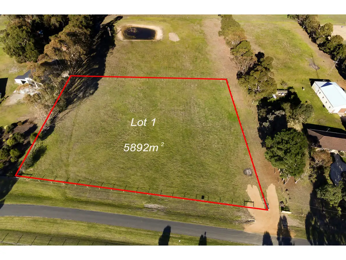 Main view of Homely land listing, Lot 1/23 Newnham Road, Longford VIC 3851