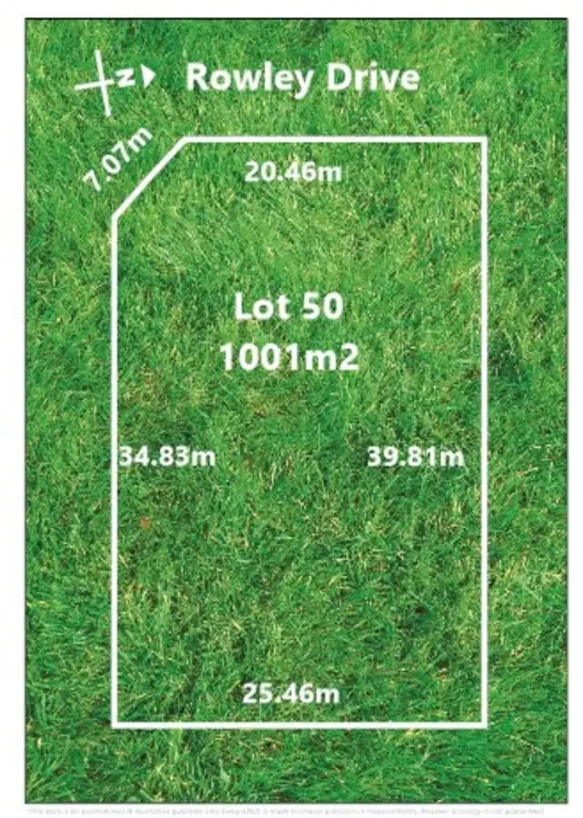 Main view of Homely land listing, LOT 50 Rowley Drive, Winchelsea VIC 3241