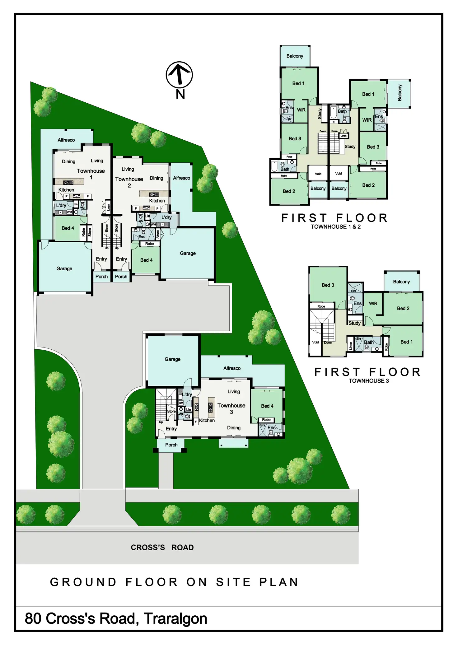Main view of Homely land listing, 80 Cross's Road, Traralgon VIC 3844
