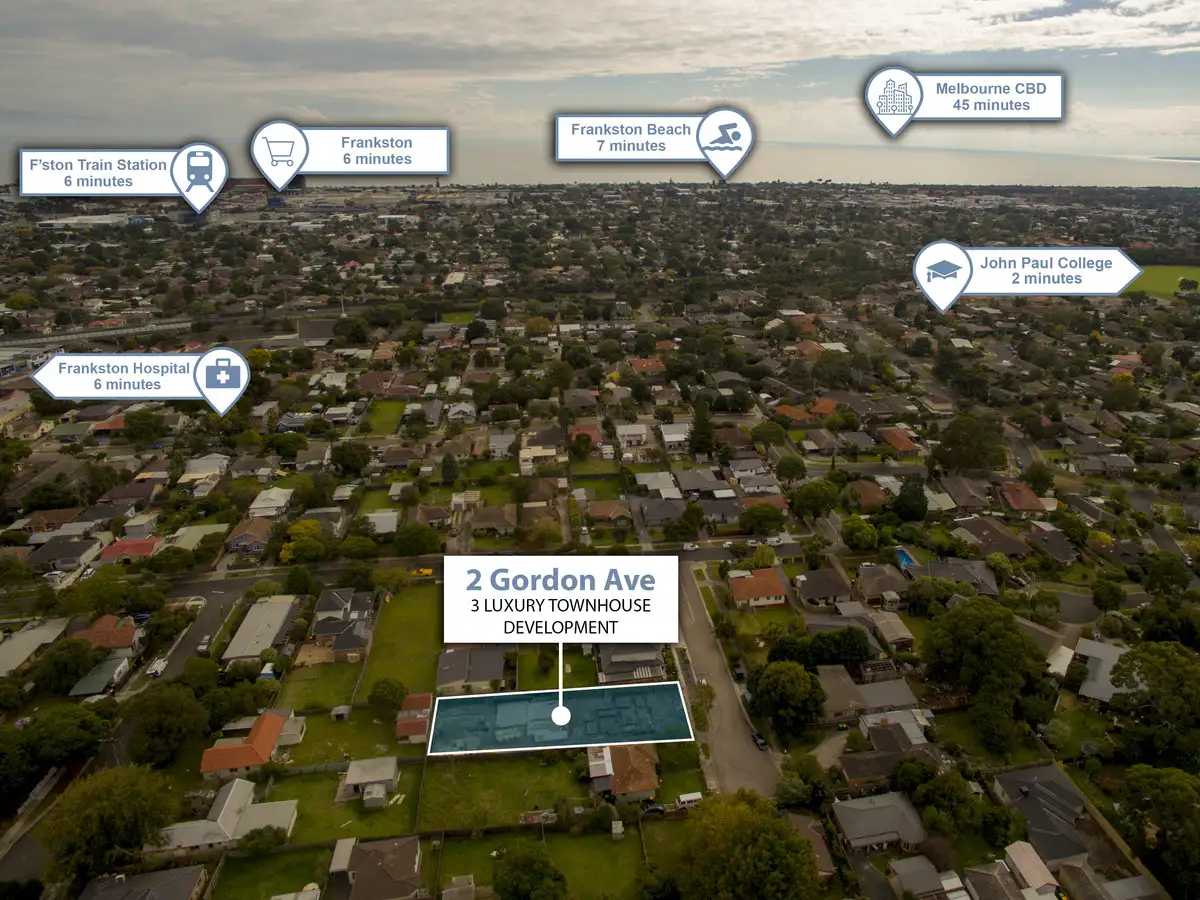 Main view of Homely townhouse listing, 1/2 Gordon Avenue, Frankston VIC 3199