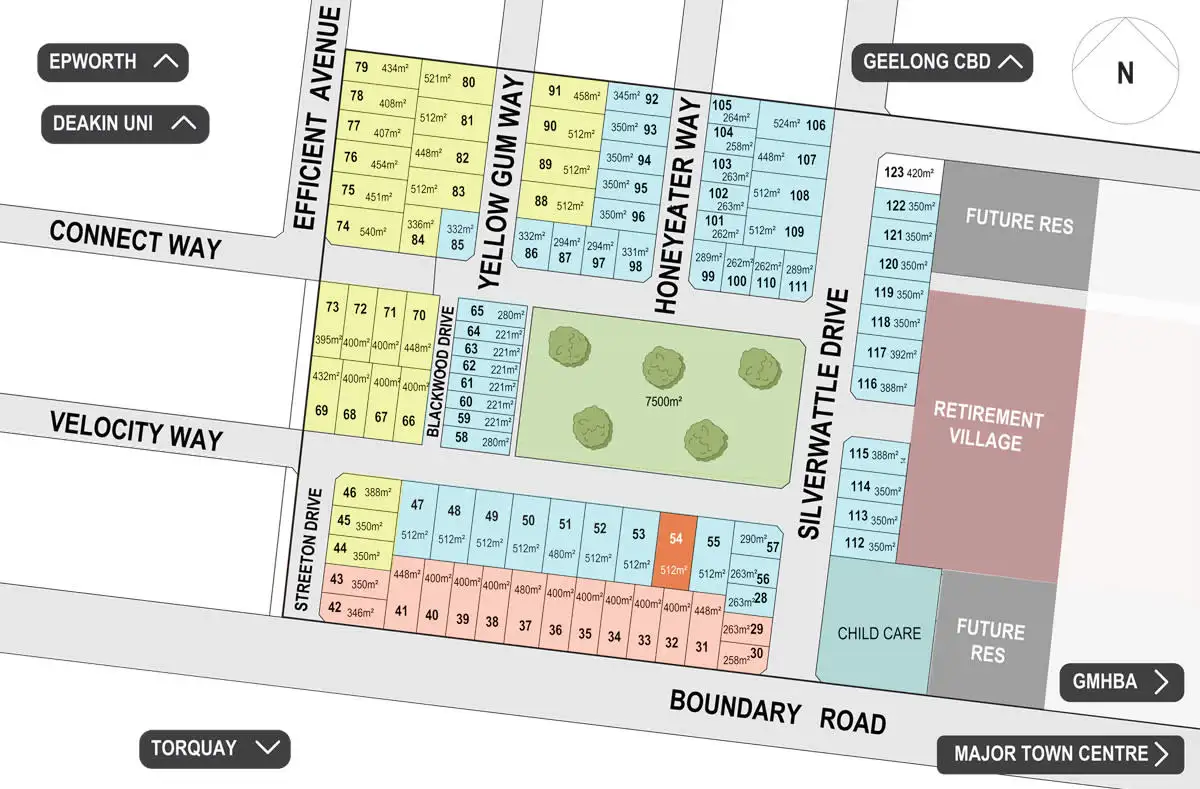 Main view of Homely land listing, LOT 54 Velocity Way, Mount Duneed VIC 3217