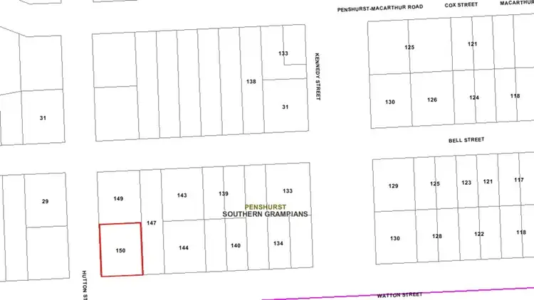 Third view of Homely land listing, LOT 10 Corner of Watton Street and Hutton Street, Penshurst VIC 3289