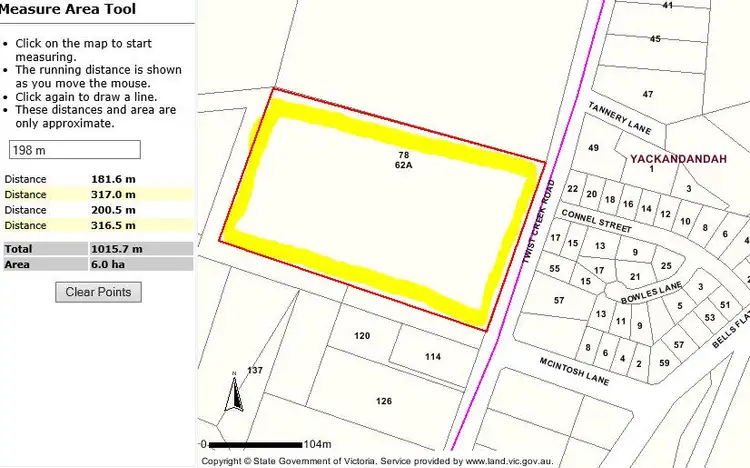 Seventh view of Homely land listing, 78 Twist Creek Road, Yackandandah VIC 3749
