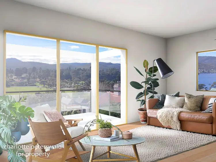 Fourth view of Homely townhouse listing, 1-4/12a Bellevue Parade, New Town TAS 7008