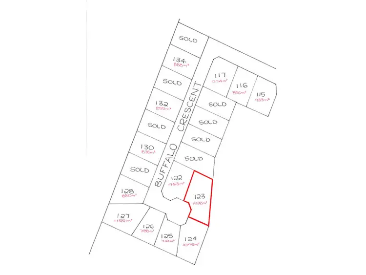 Main view of Homely land listing, Lot 123 Buffalo Crescent, Mount Gambier SA 5290