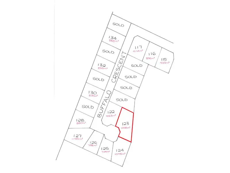 Main view of Homely land listing, Lot 123 Buffalo Crescent, Mount Gambier SA 5290