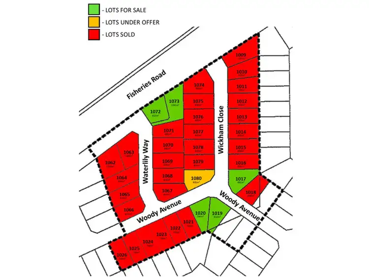 Main view of Homely land listing, Lot 1071 Waterlily Way, Castletown WA 6450