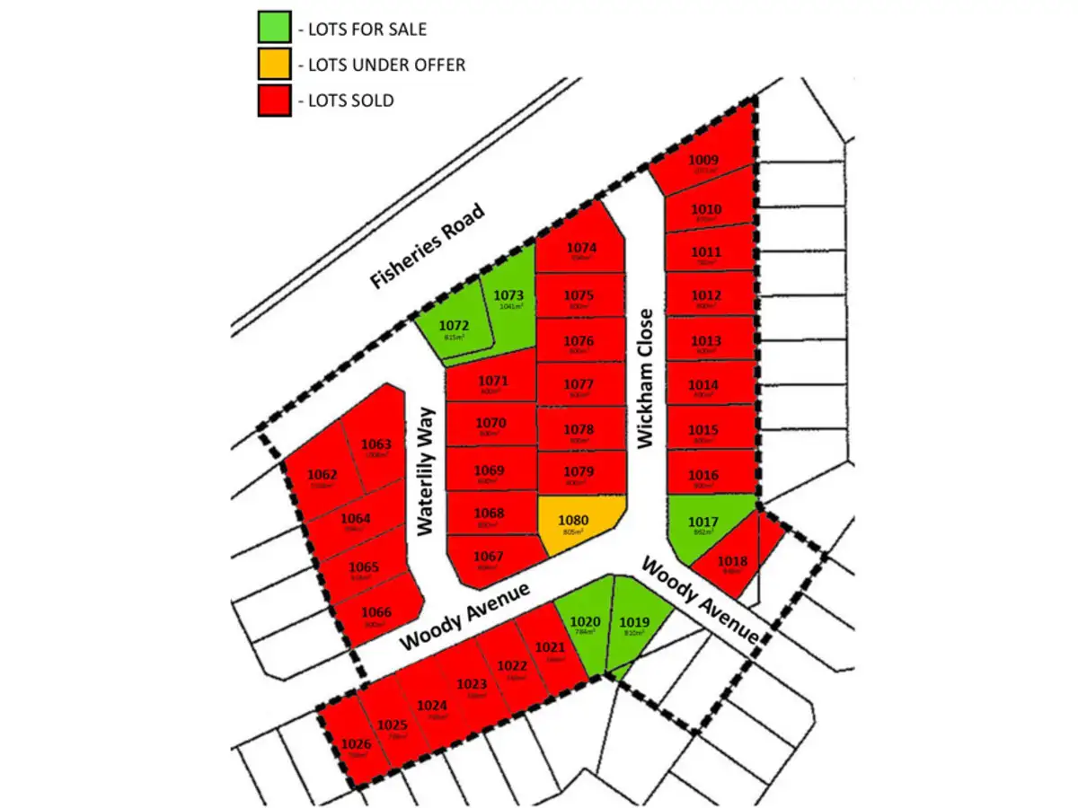 Main view of Homely land listing, Lot 1071 Waterlily Way, Castletown WA 6450